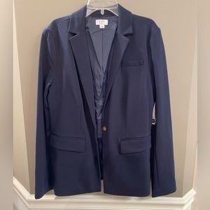 Crown & Ivy Navy Blue Blazer